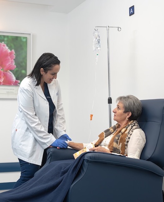 Sala de Infusiones del Hospital Clínica Bíblica